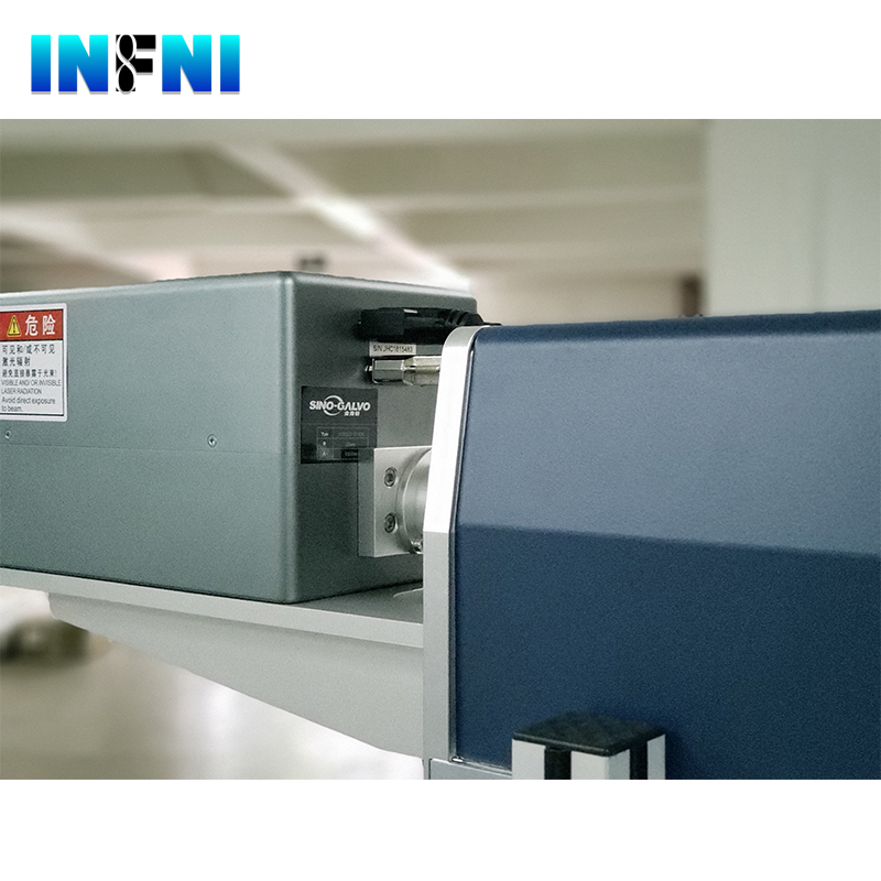 3D denim leather CO2 laser marking machine 100w 
