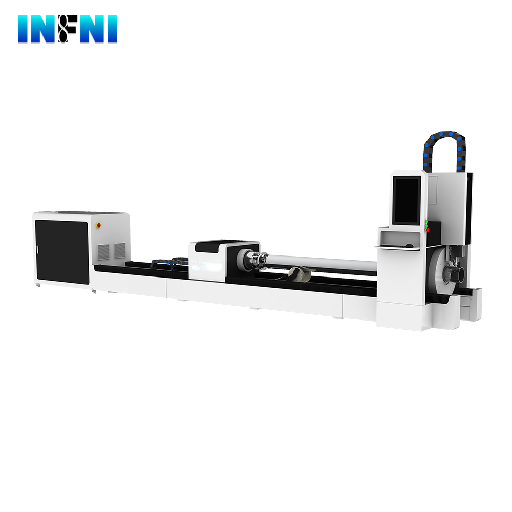 high quality Tube laser cutting machine Smart clamping