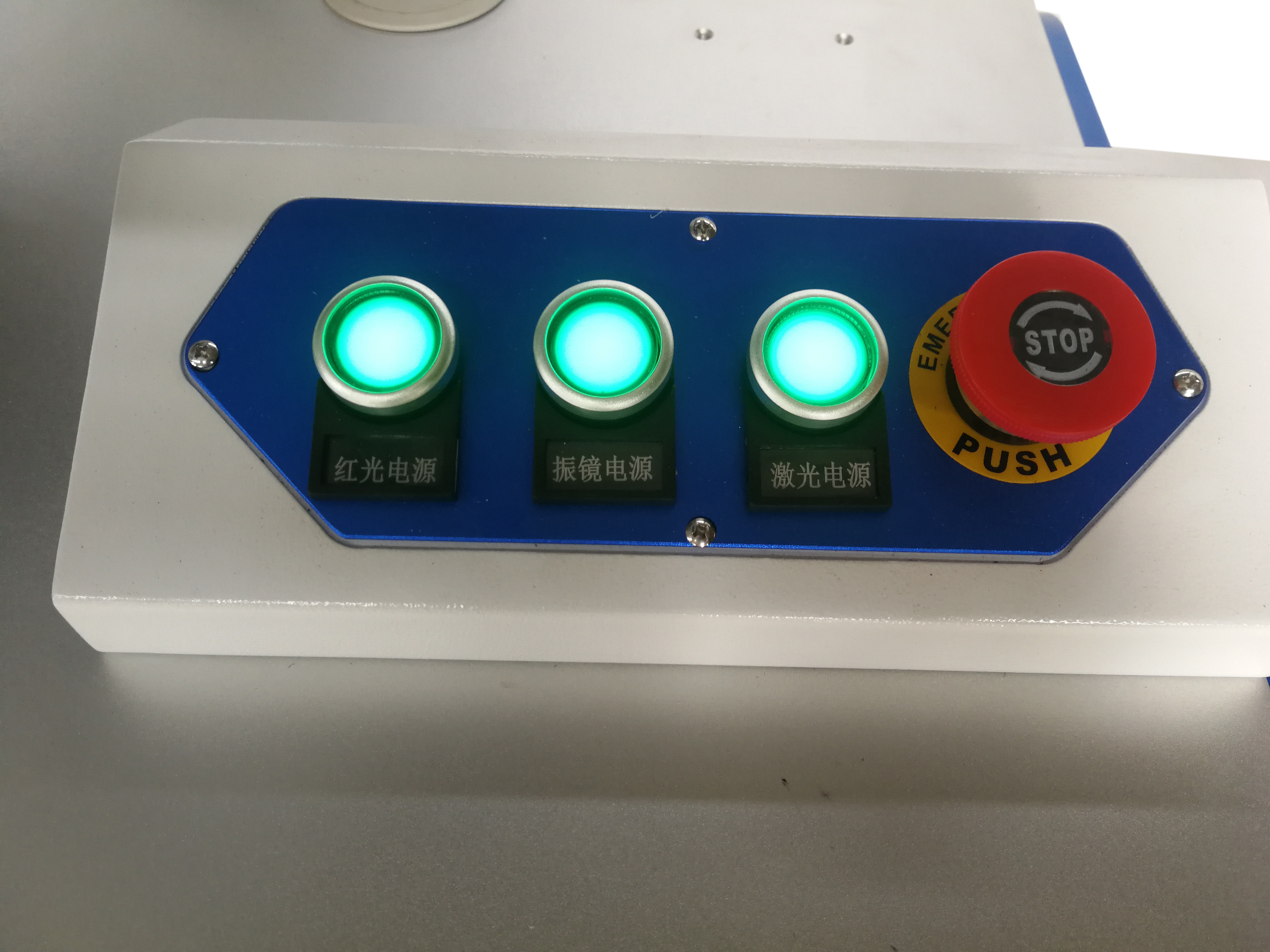  3W Ultraviolet fiber laser marking machine for glass