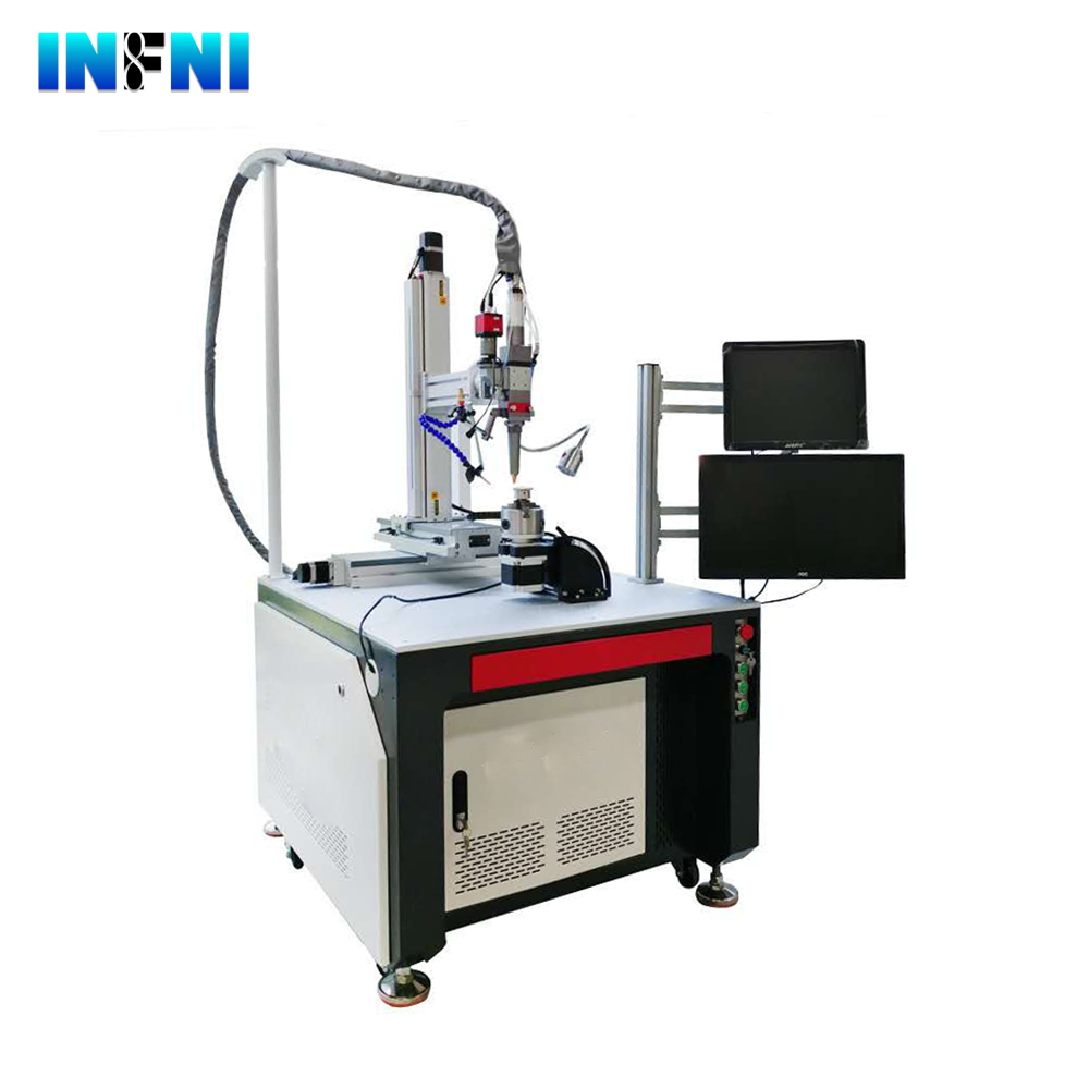 1500W Mac automatic fiber laser welding machine CCD