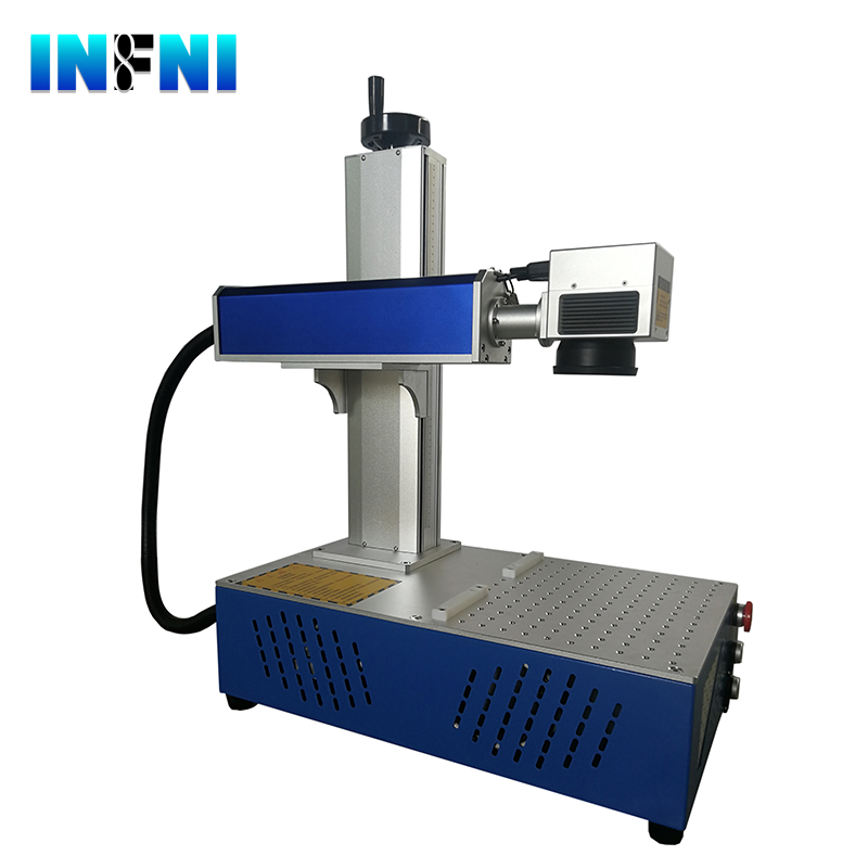 30W metal portable fiber laser marking machine