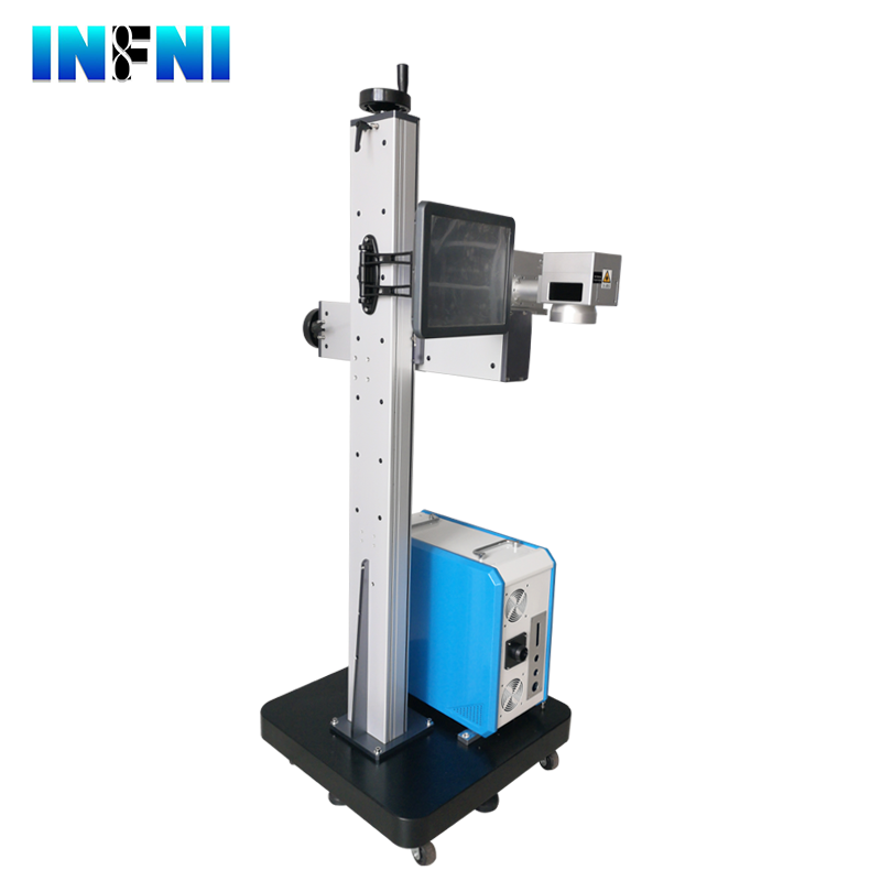 15W flexible packaging flying UV laser marking machine